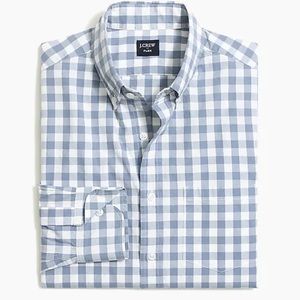 JCrew plaid button down shirt
